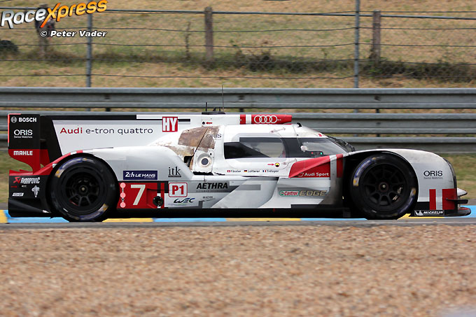 Audi flink gestraft voor verbreken zegel in Le Mans: 50 duizend Euro boete en..